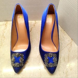 Women's Stiletto High Heel Pumps Classic Party Wedding Pointed Toe Pump Shoes